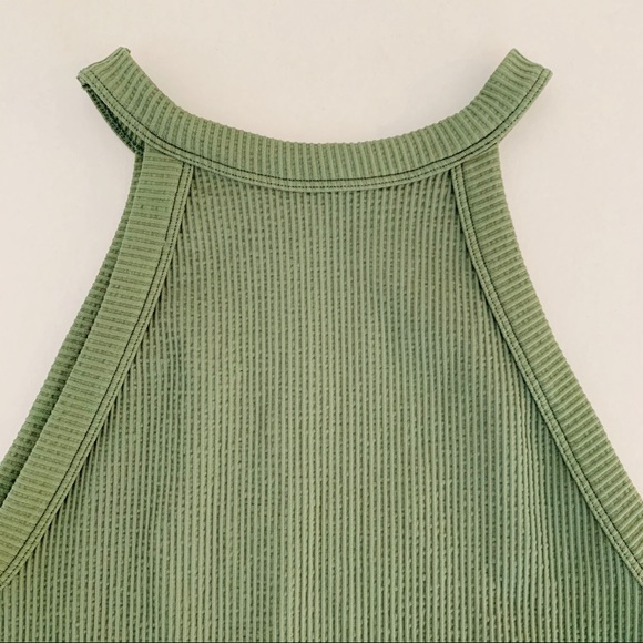 SOLD Free People Ribbed High Neck Seamless Top - Picture 4 of 8